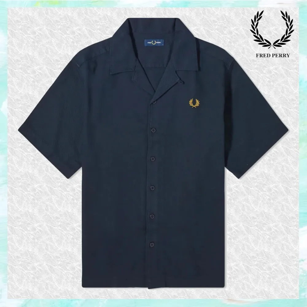 FRED PERRY  |Pullovers Unisex Street Style Plain Cotton Short Sleeves