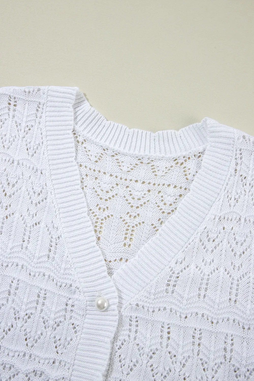 Grace Knit Half Sleeve Cardigan