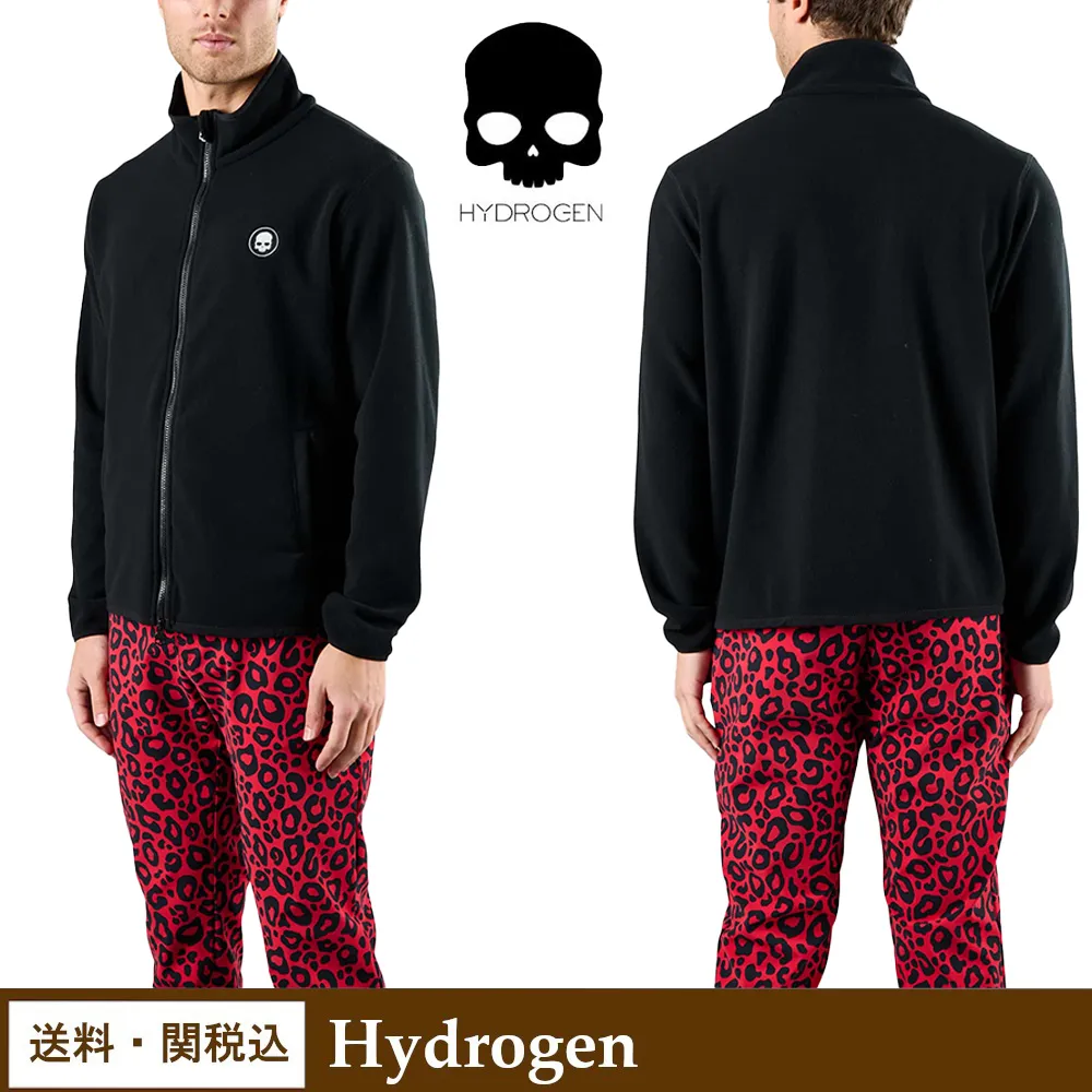 Hydrogen  |Long Sleeves Plain Logo Polos