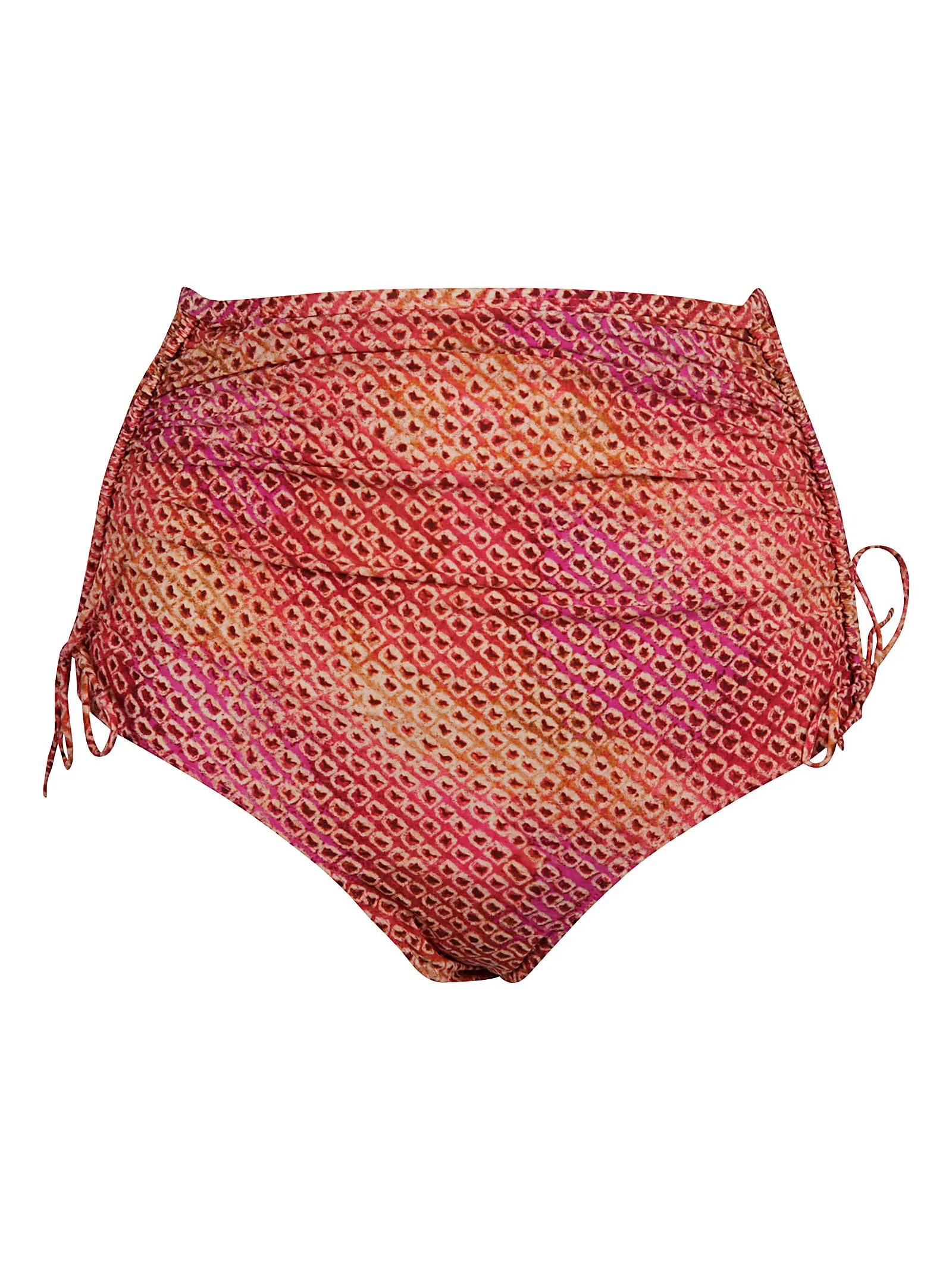 Isabel Marant Selaris Geometric-Printed Drawstring Bikini Bottom