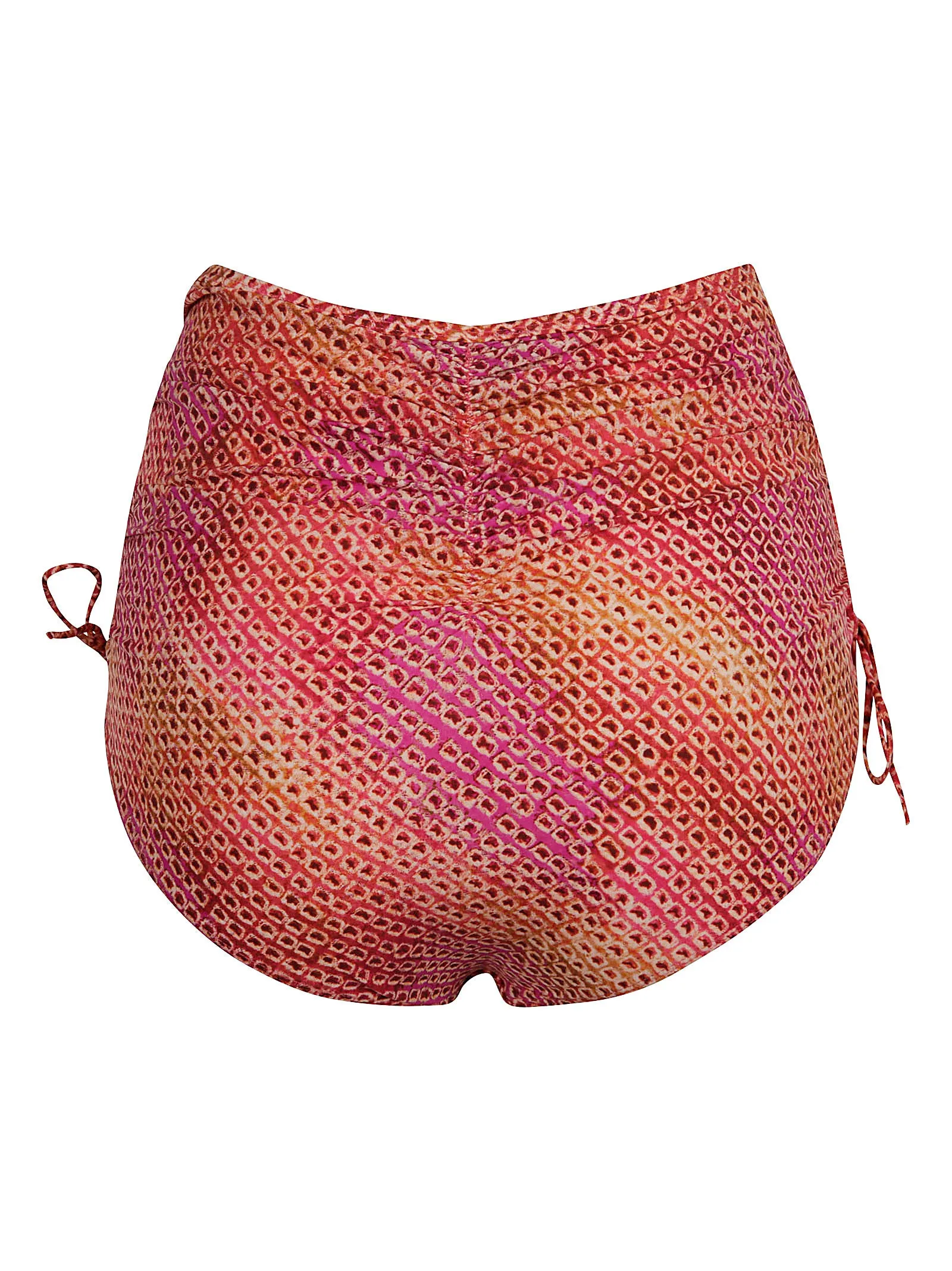 Isabel Marant Selaris Geometric-Printed Drawstring Bikini Bottom