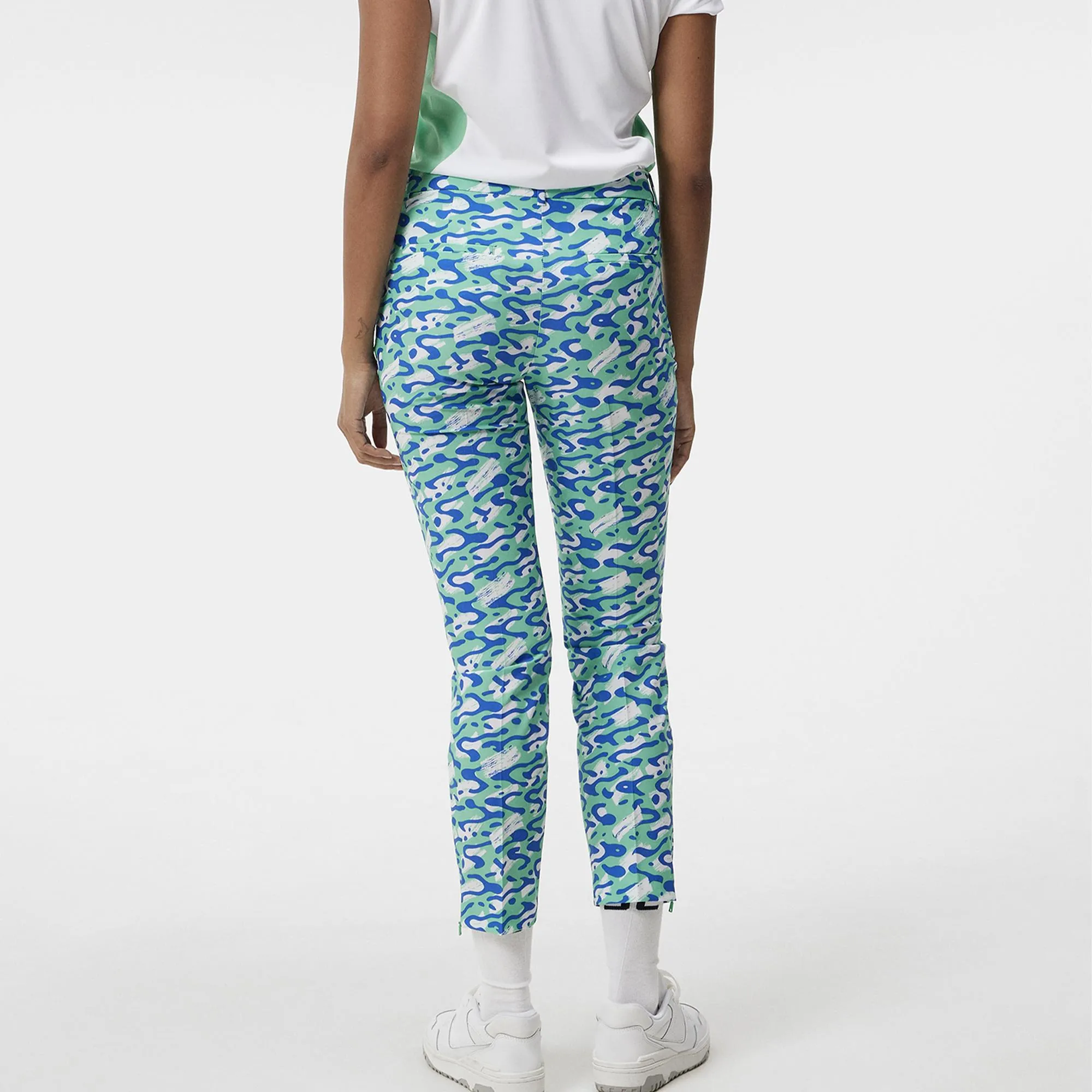 J Lindeberg Pia Ladies Golf Pant Jade Cream