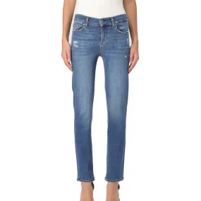 JEANS AUTHENTIC SLIM Woman Denim Blue 