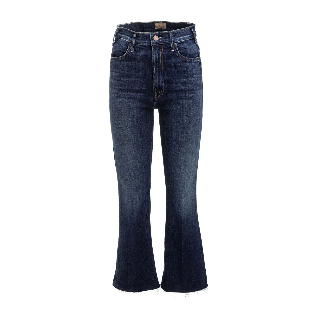 JEANS THE HUSTLER ANKLE FRAY Donna Denim Scuro