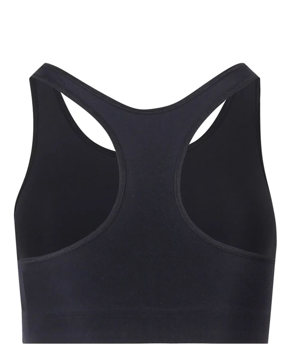 Jil Sander Logo Printed Sports Bra