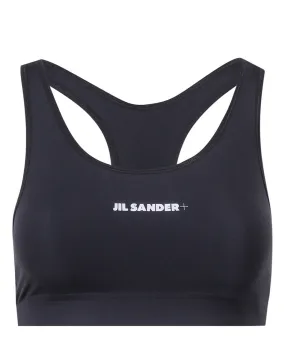 Jil Sander Logo Printed Sports Bra