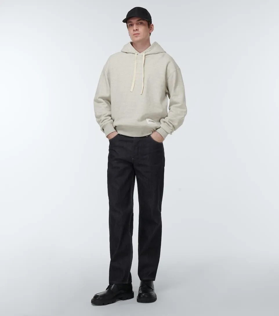 Jil Sander  |Pullovers Unisex Street Style Long Sleeves Plain Cotton Logo