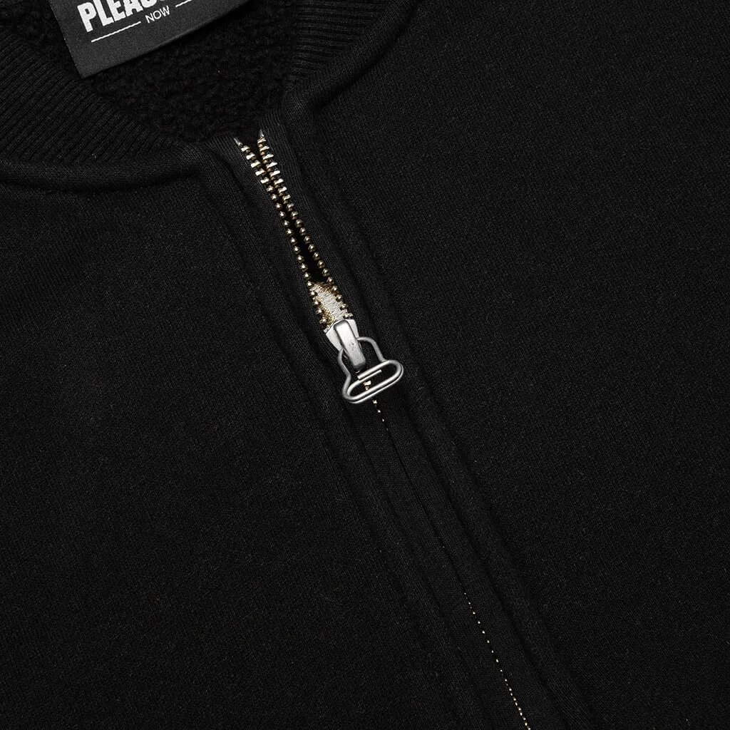 Karat Quarter Zip Fleece - Black