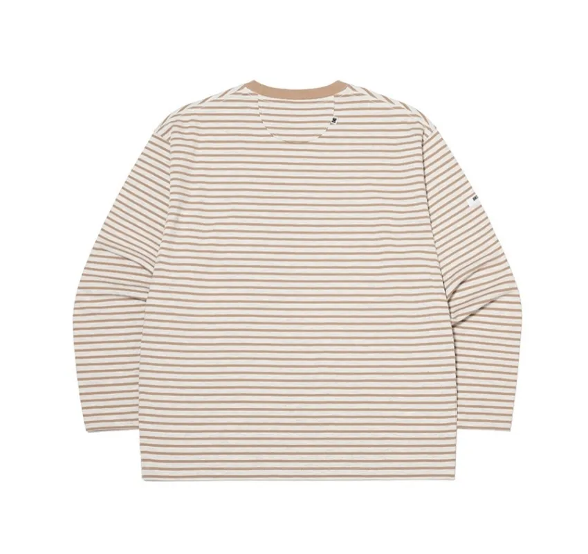 KODAK  |Stripes Unisex Street Style Long Sleeves Cotton