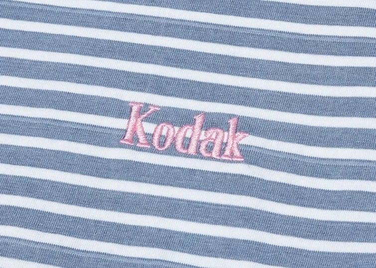 KODAK  |Stripes Unisex Street Style Long Sleeves Cotton