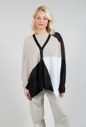 Lightweight Cardigan in Mastic Design