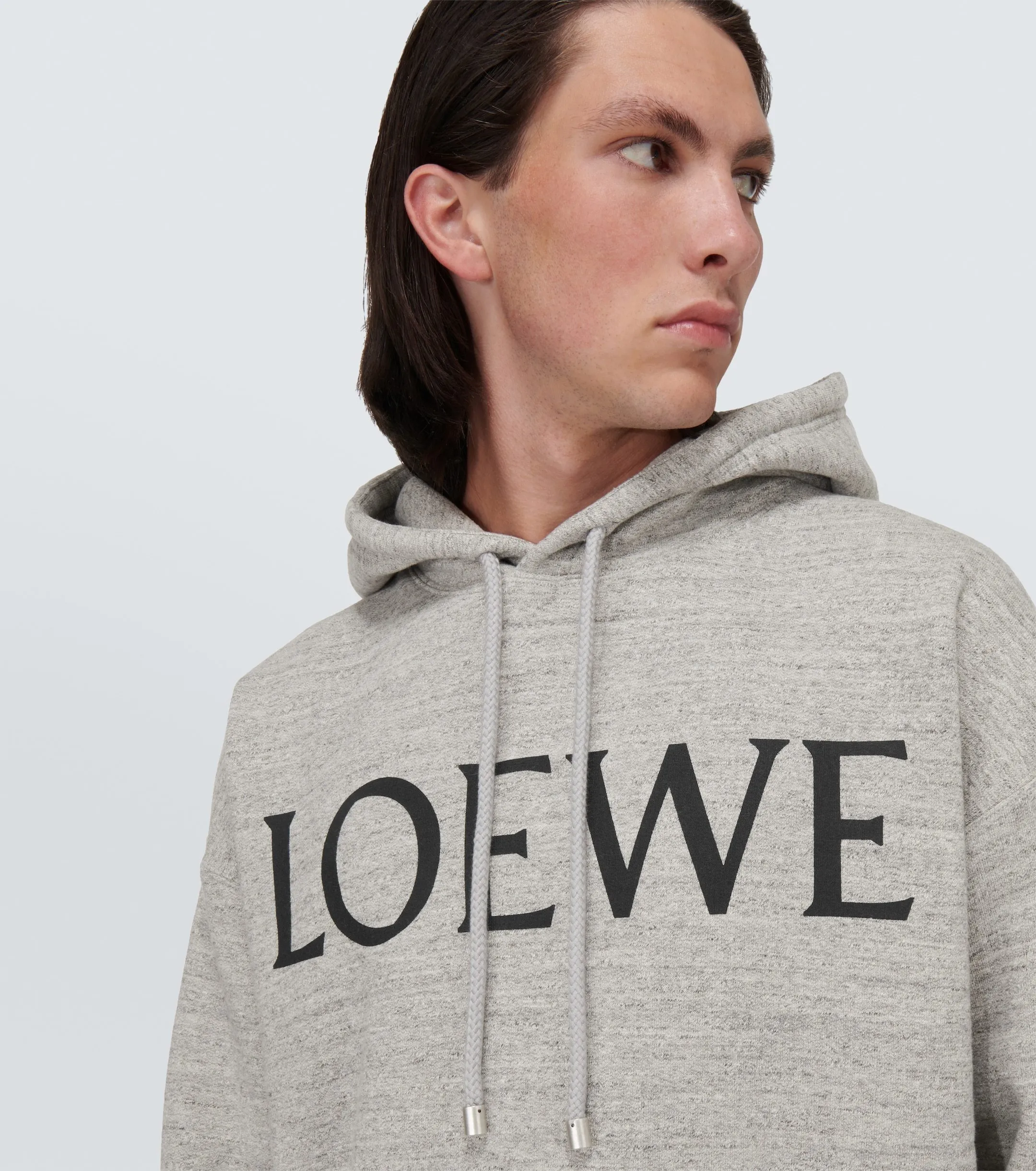 LOEWE  |Pullovers Street Style Long Sleeves Plain Cotton Logo Luxury