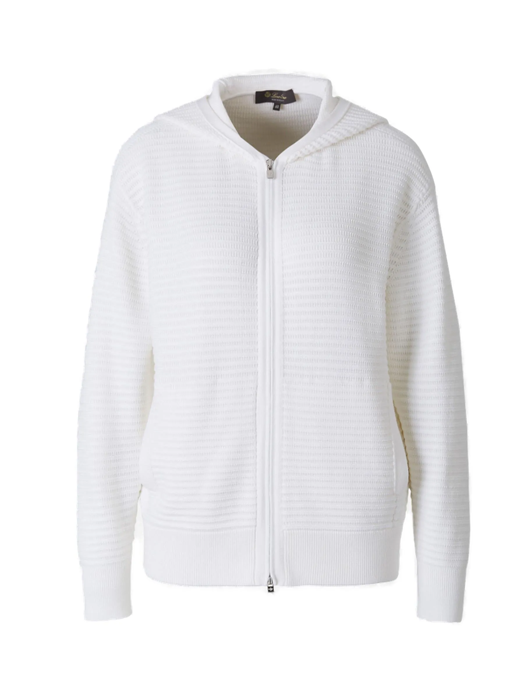 Loro Piana Hooded Knitted Cardigan