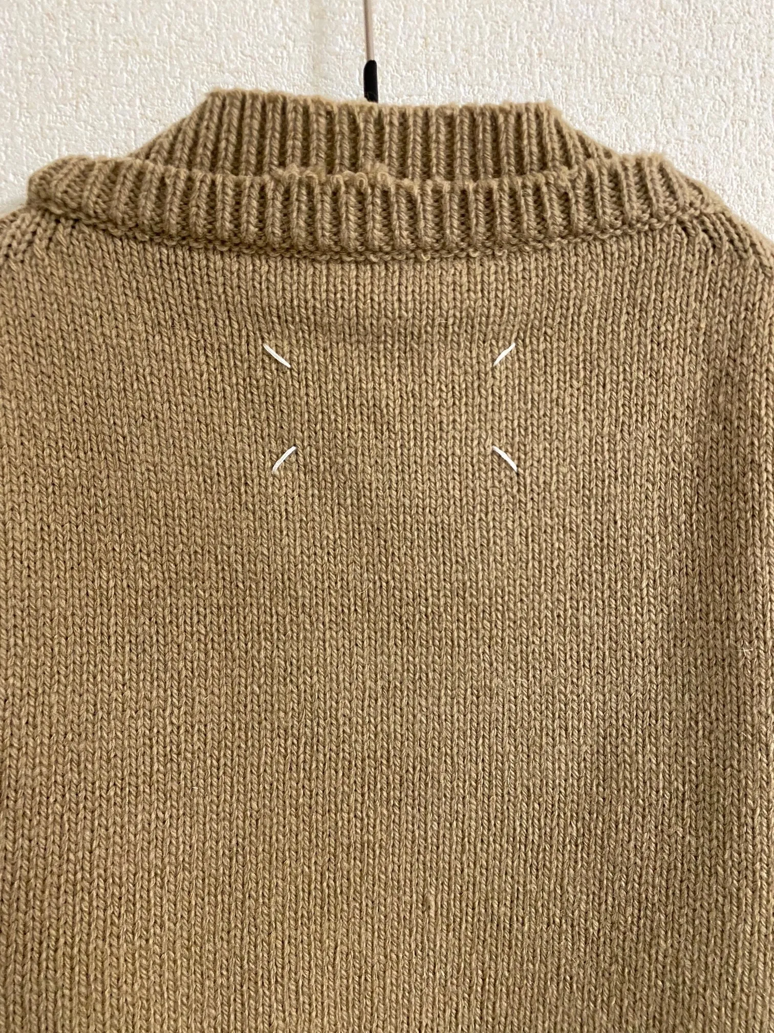 Maison Margiela  |Crew Neck Pullovers Unisex Wool Long Sleeves Logo Designers