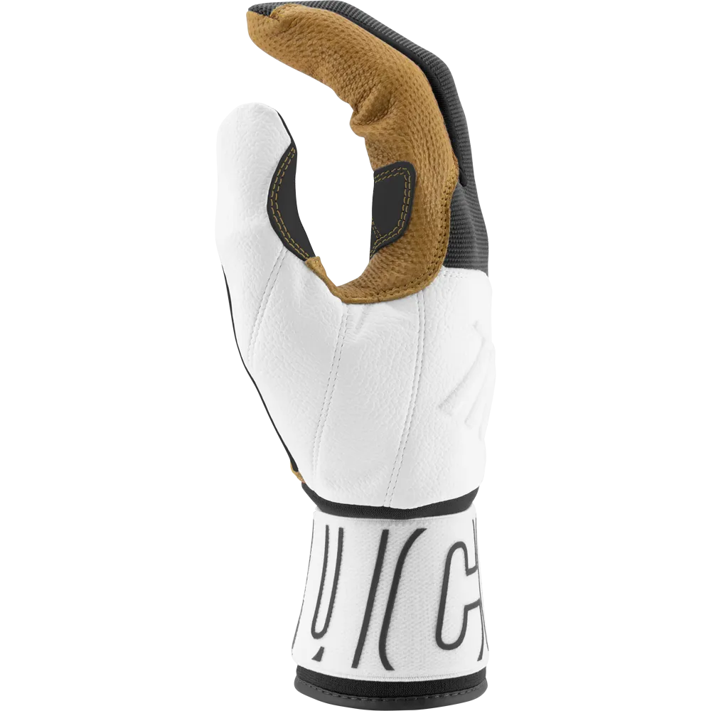 Marucci Blacksmith V2 Full Wrap Adult Batting Gloves: MBG2BKSMFW