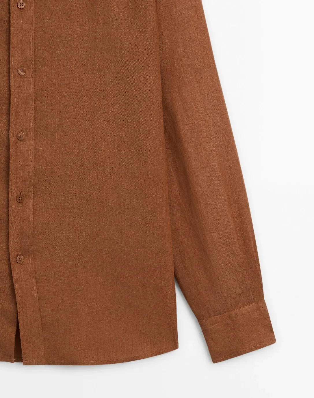 Massimo Dutti  |Linen Long Sleeves Shirts