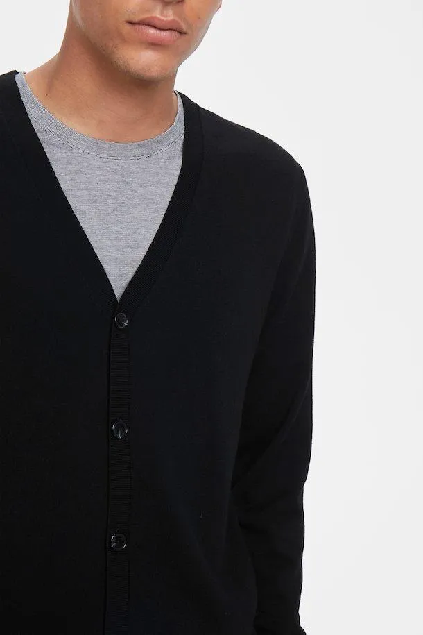 Matinique Jambon Cardigan in Black