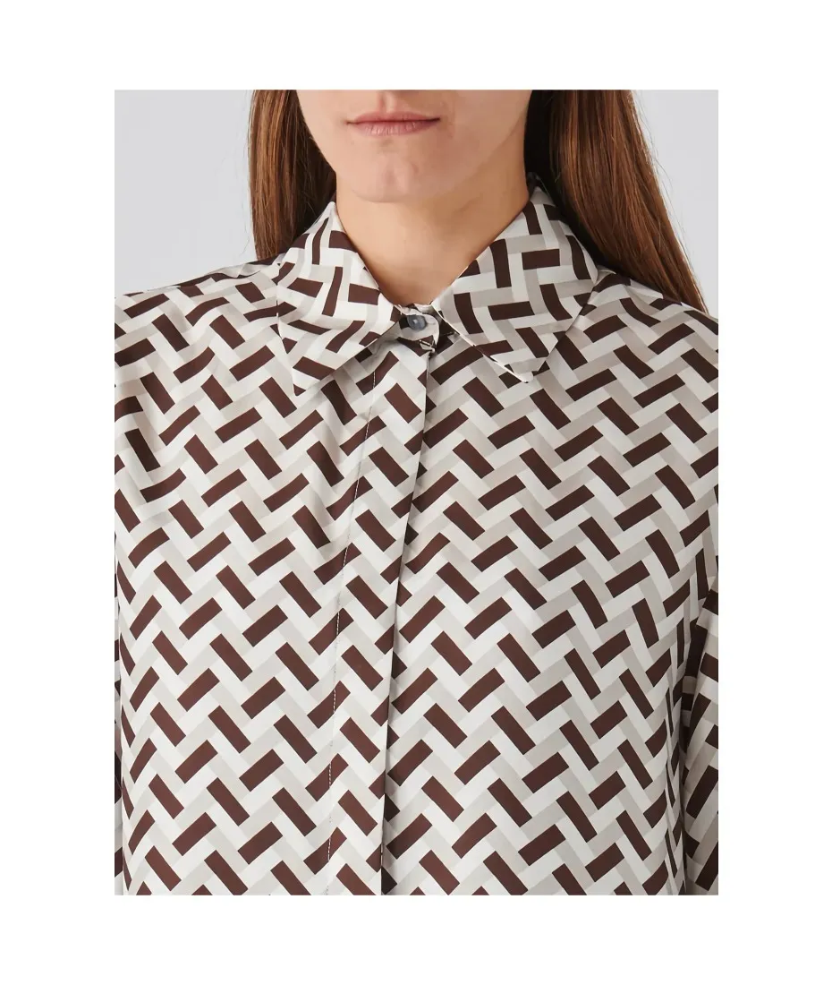 MaxMara  |Long Sleeves Logo Shirts & Blouses