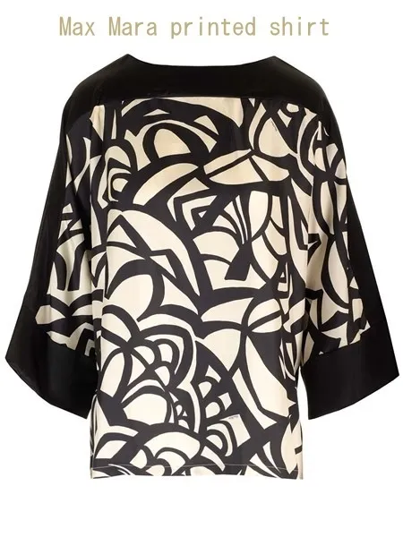 MaxMara  |Silk Long Sleeves Shirts & Blouses