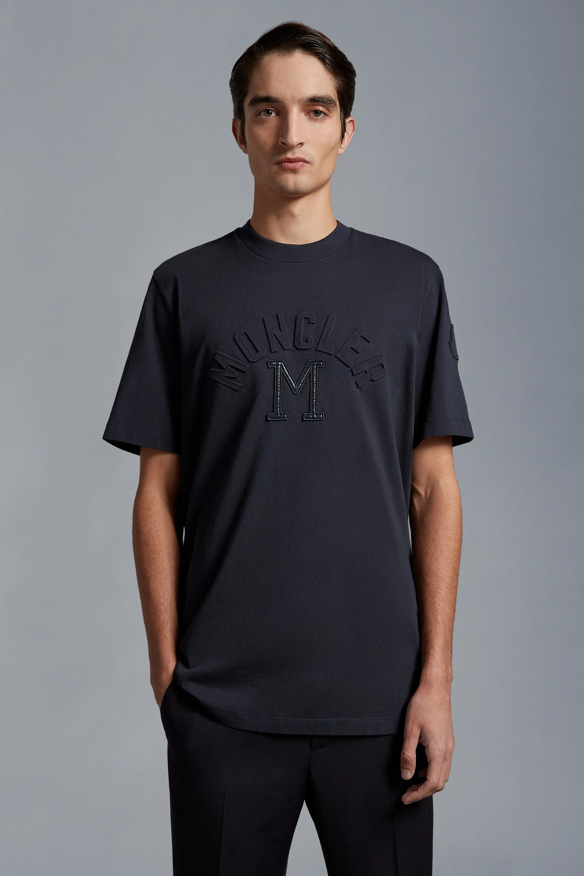 MONCLER  |Embroidered Logo T-Shirt