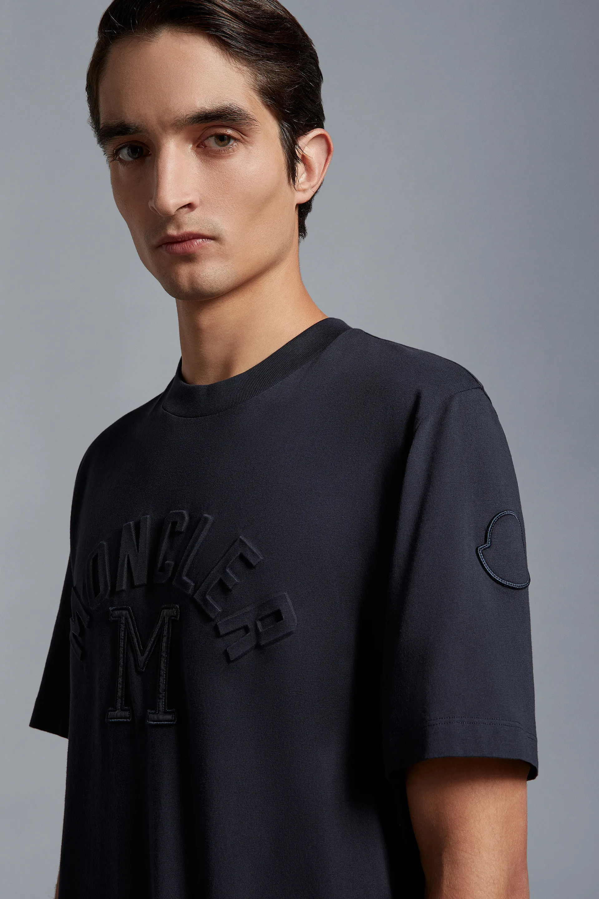 MONCLER  |Embroidered Logo T-Shirt