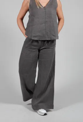 Mosaalf Pants in Charcoal