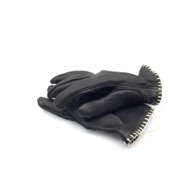 MotoStuka Leather Gloves - Coal