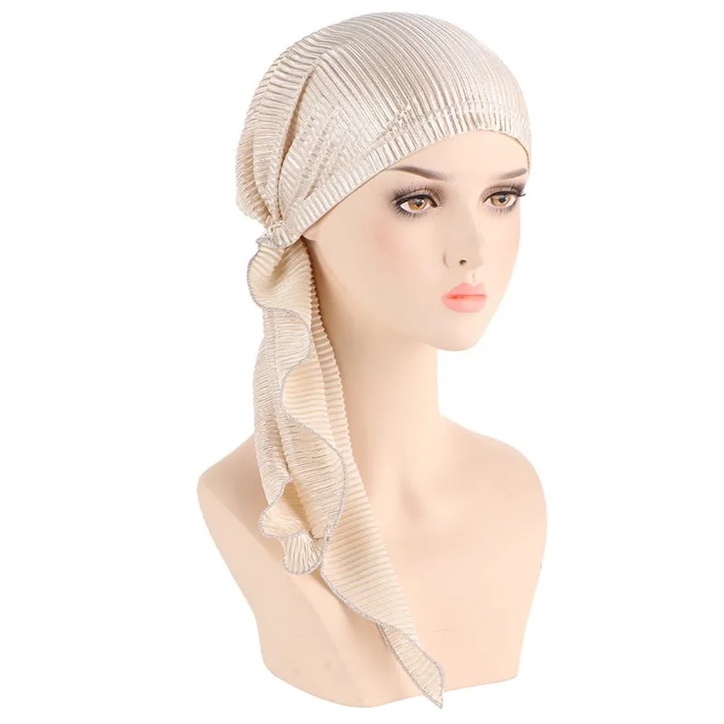 Muslim Stretch Head Scarf Turban Bonnet Women Inner Hijabs