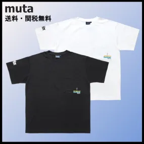 muta  |Crew Neck Pullovers Unisex Street Style Cotton Short Sleeves