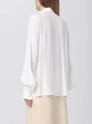 N21 numero ventuno  |Casual Style Long Sleeves Plain Office Style Puff Sleeves