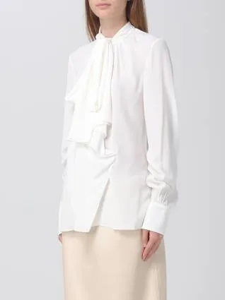 N21 numero ventuno  |Casual Style Long Sleeves Plain Office Style Puff Sleeves