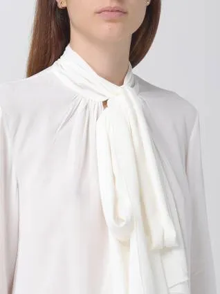 N21 numero ventuno  |Casual Style Long Sleeves Plain Office Style Puff Sleeves