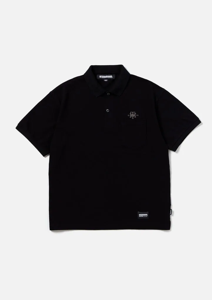 NEIGHBORHOOD  |Pullovers Street Style Plain Cotton Short Sleeves Logo Polos