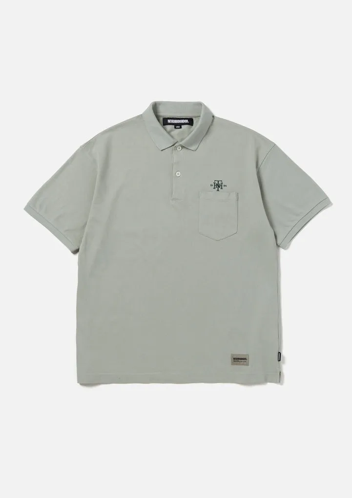 NEIGHBORHOOD  |Pullovers Street Style Plain Cotton Short Sleeves Logo Polos