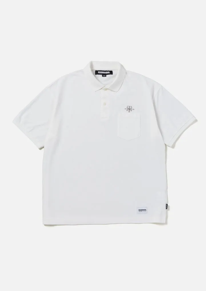 NEIGHBORHOOD  |Pullovers Street Style Plain Cotton Short Sleeves Logo Polos