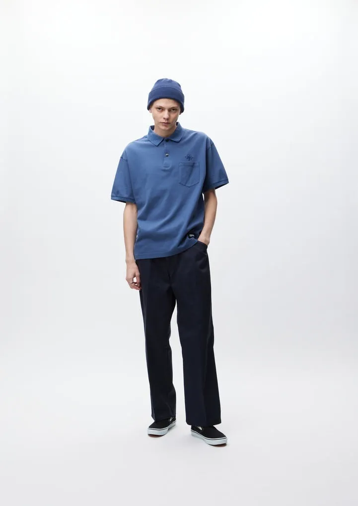 NEIGHBORHOOD  |Pullovers Street Style Plain Cotton Short Sleeves Logo Polos