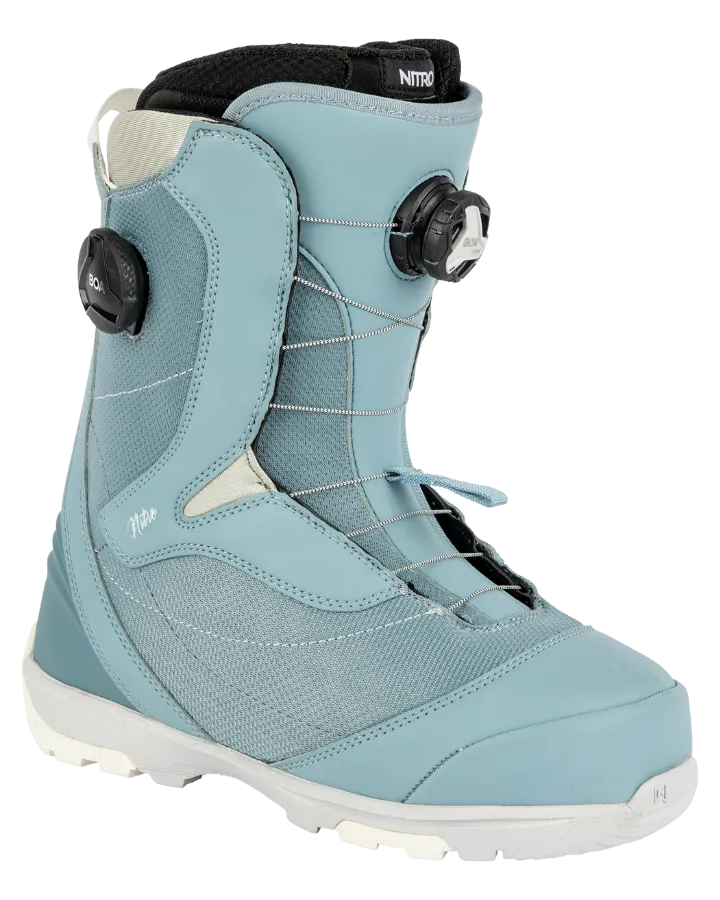 Nitro Cypress BOA Dual Womens Snowboard Boots - Blue/Grey - 2023