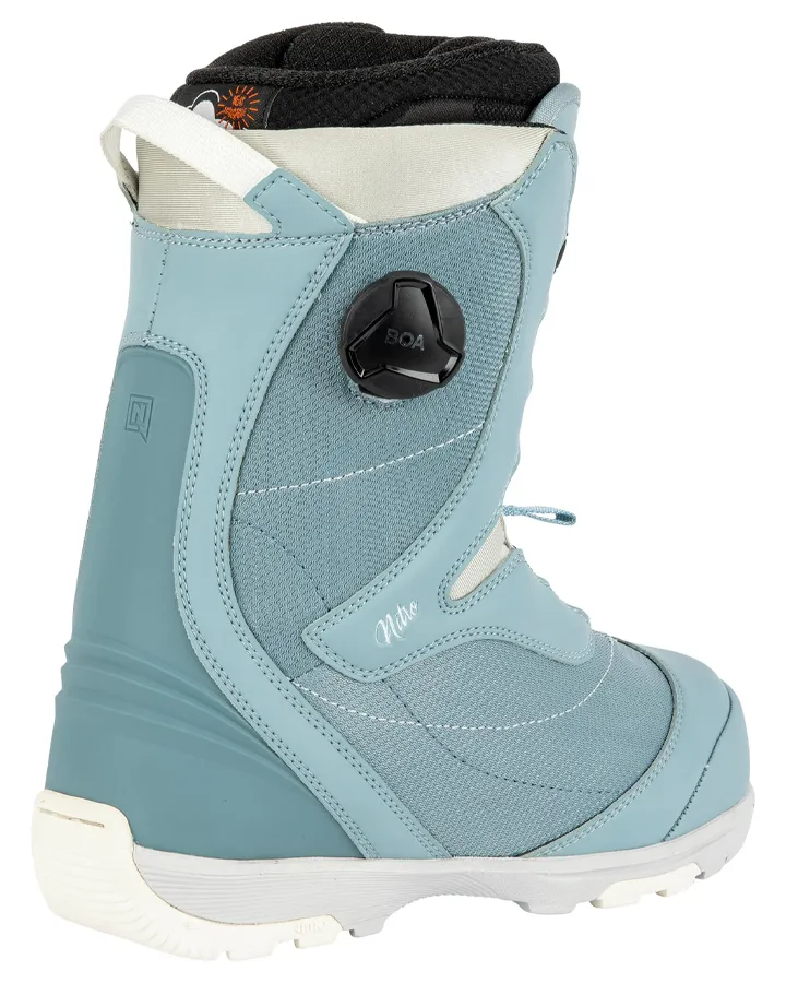 Nitro Cypress BOA Dual Womens Snowboard Boots - Blue/Grey - 2023