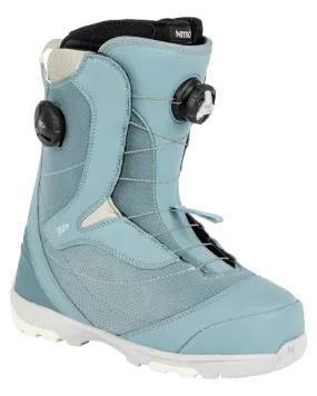 Nitro Cypress BOA Dual Womens Snowboard Boots - Blue/Grey - 2023