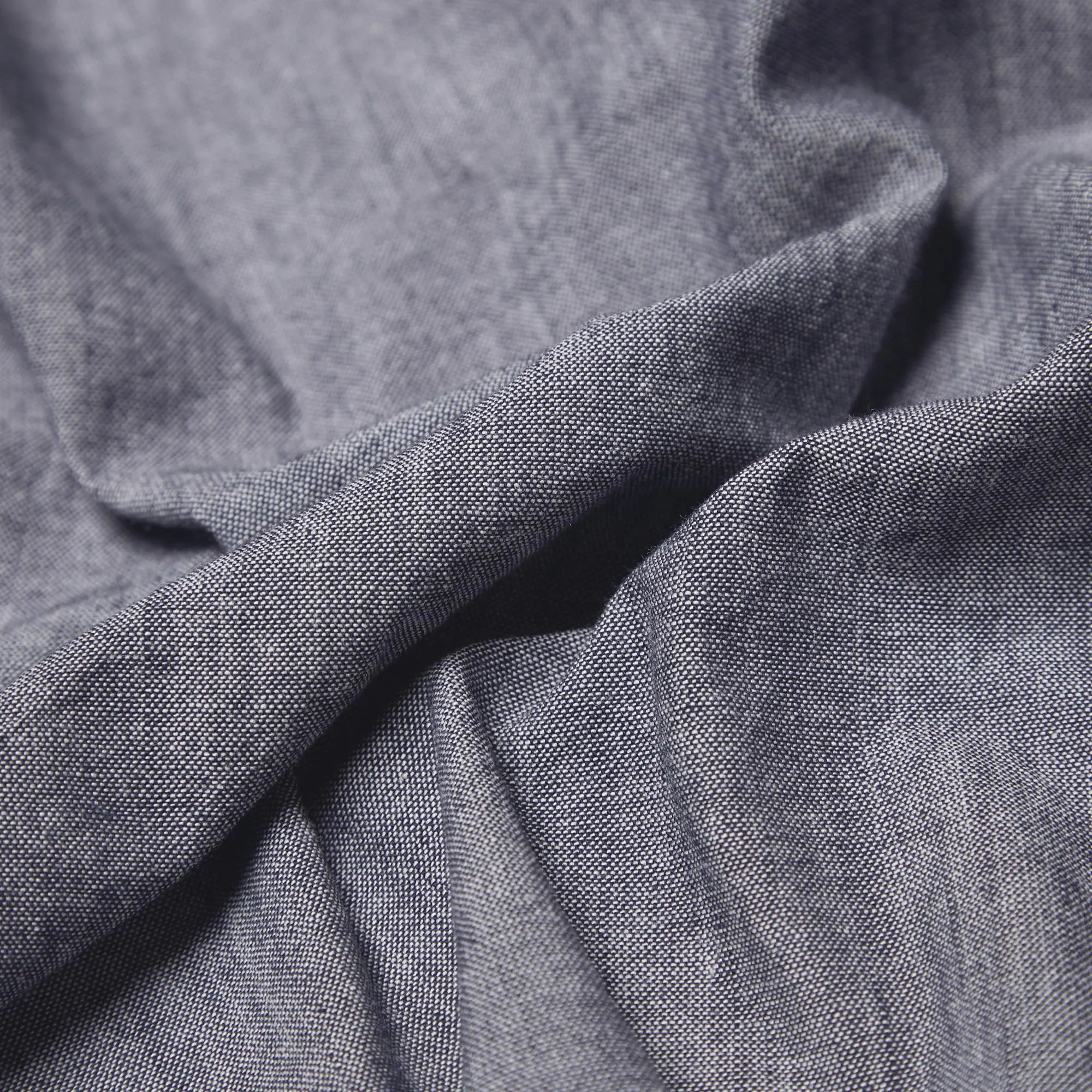 Norse Projects Button Down Anton Chambray ShirtDark Navy