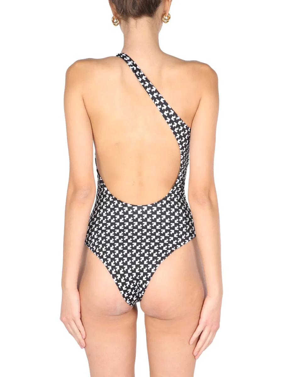 Off-White Arrows Printed One-Piece Swimsuit