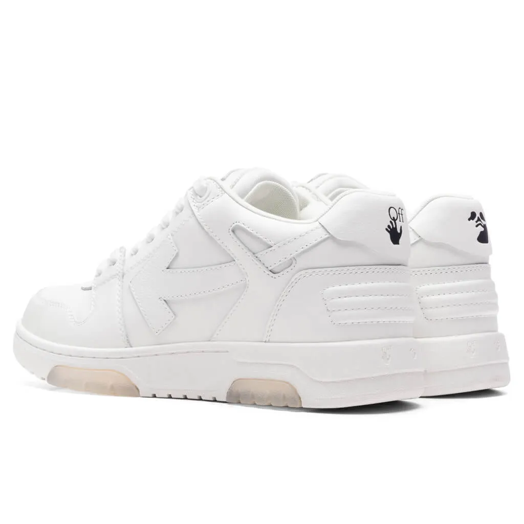 Out Of Office Calf Leather - White