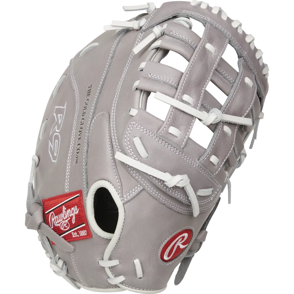 Rawlings R9 12.5 Fastpitch First Base Mitt: R9SBFBM-17G