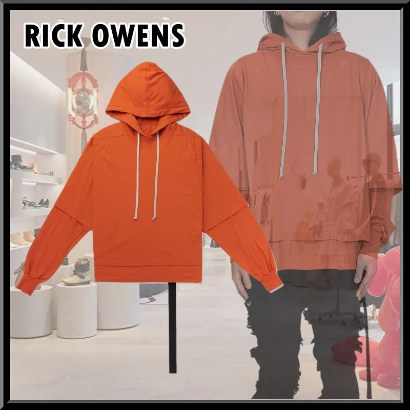 RICK OWENS  |Pullovers Street Style Long Sleeves Plain Cotton Designers