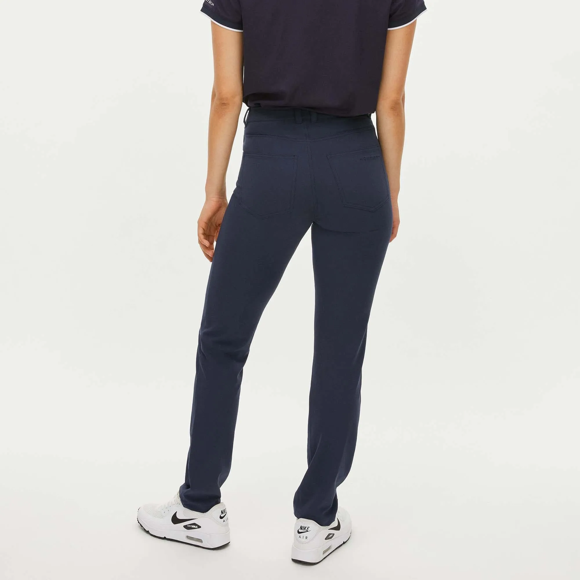 Rohnisch Chie Comfort Strectch Ladies Golf Pants 32 Inch Leg Navy