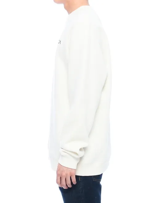 RVCA  |Long Sleeves Plain Logo Sweatshirts