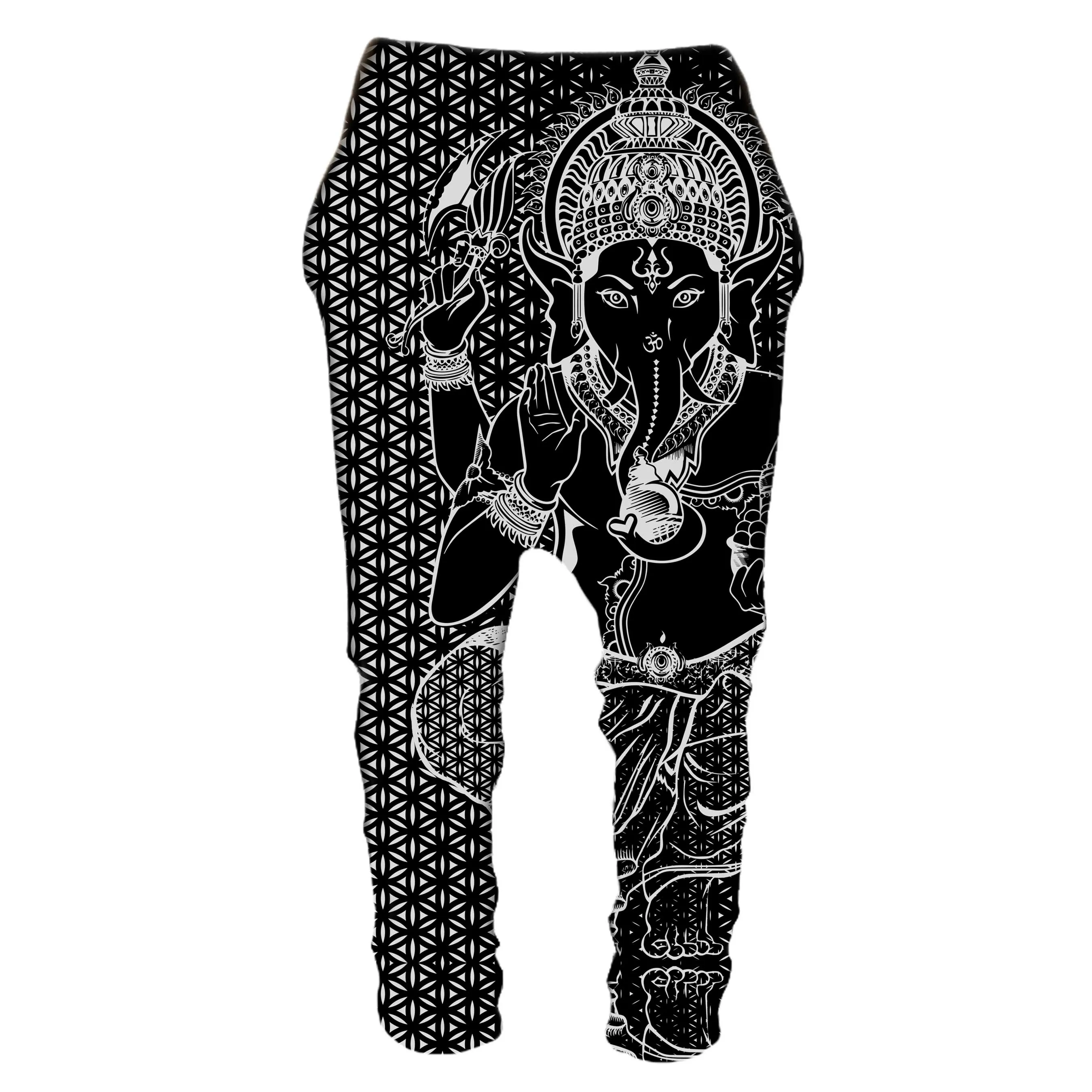 SACRED GANESHA DROP PANTS