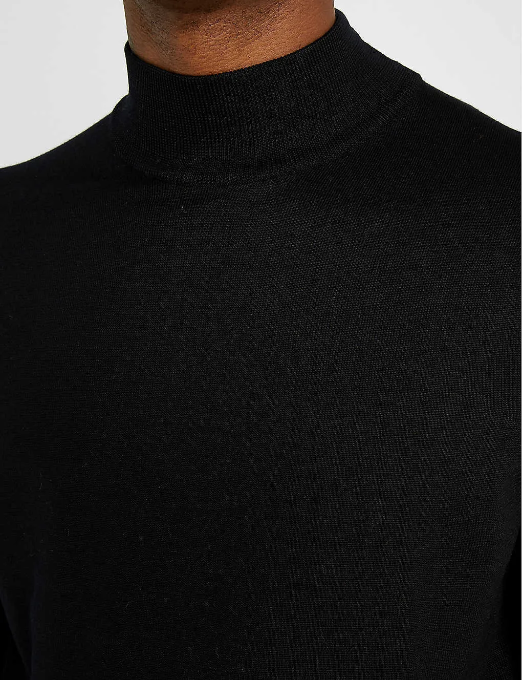 sandro  |Wool Long Sleeves Plain Sweaters