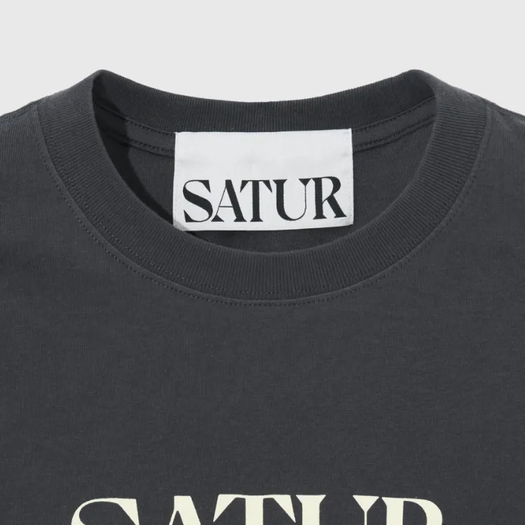 SATUR  |Unisex Street Style Long Sleeves Plain Cotton