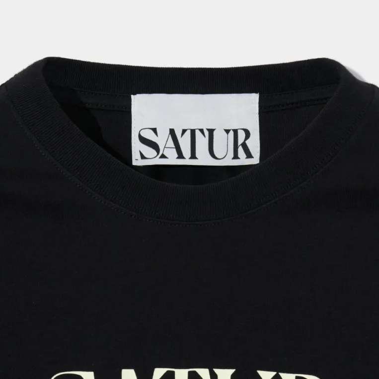 SATUR  |Unisex Street Style Long Sleeves Plain Cotton